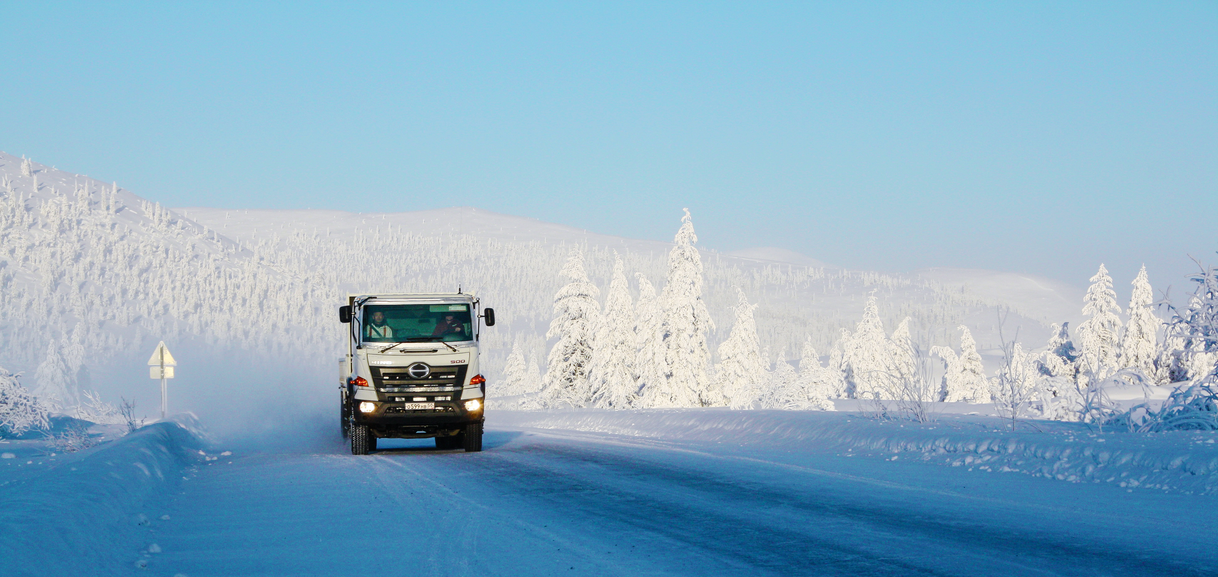 HINO: Испытания в экстремальных условиях HINO: Испытания в экстремальных условиях